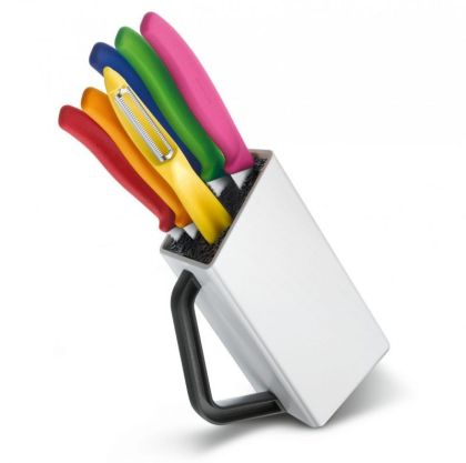 SET 6 CUTITE DE BUCATARIE VICTORINOX SWISS CLASSIC UTILITY BLOCK 6.7127.6L14