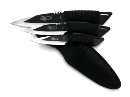 Set 3 cutite de aruncat N417