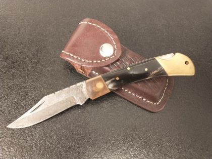 Briceag Vanatoare otel damasc RES1