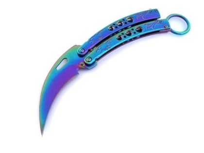 CUȚIT BUTTERFLY KARAMBIT N499B