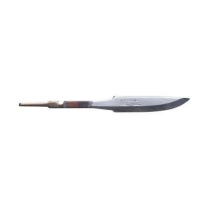 Lama de cutit Mora Nr. 2/0 din otel carbon cu lama de 78 mm.