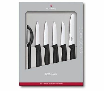 Set 6 cutite VICTORINOX Swiss Classic Paring Knife 6.7113.6G