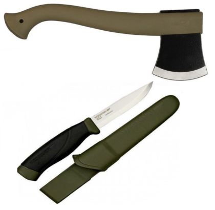 Morakniv 18 Set topor si cutit Morakniv companion heavy duty