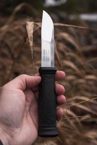Cutit Morakniv 2000 bushcraft, BLACK EDITIE ANIVERSARA 130 ANI