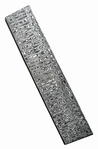 Placa otel damasc carbon