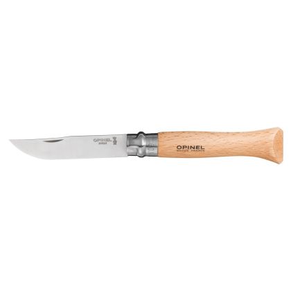 Cutit de buzunar N°09, inox, 9cm, blister, "Tradition Inox" - Opinel