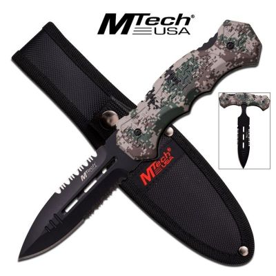 Cutit Militar MTech USA lama cu 2 pozitii MT-20-60DG