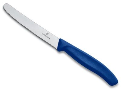 Cutit cu lama zimtata 11cm Victorinox 6.7832- ALBASTRU