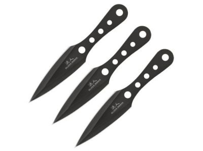 Set 3 cutite de aruncat United Cutlery Black Ronin