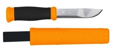 Cutit Morakniv 2000 bushcraft, portocaliu