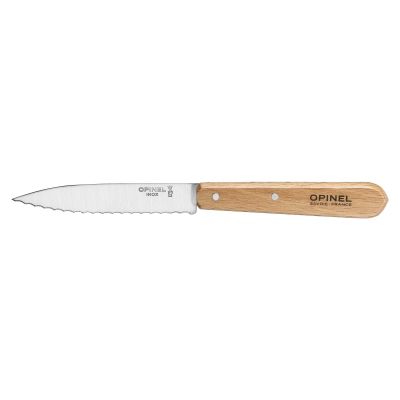 Cutit cu lama serata N°113, inox, 10cm, "Les Essentiels" - Opinel