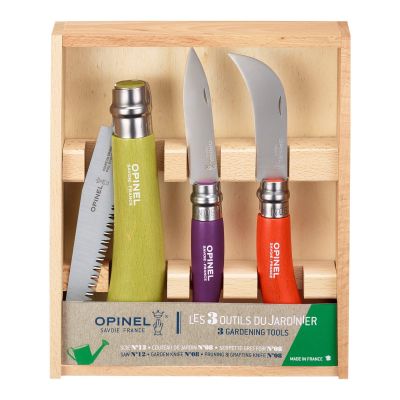 Set 3 cutite de gradinarit, inox - Opinel