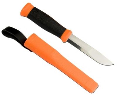 Cutit Morakniv 2000 bushcraft, portocaliu