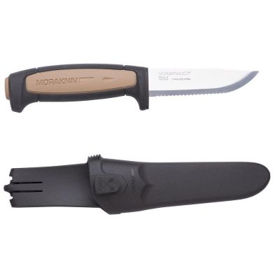 Cutit Morakniv profesional  ROPE lama serata din INOX.