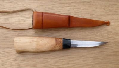 Lama Morakniv  de cutit din otel carbon No.3