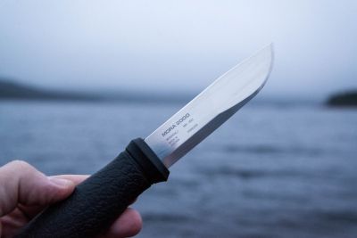 Cutit Morakniv 2000 bushcraft, BLACK EDITIE ANIVERSARA 130 ANI