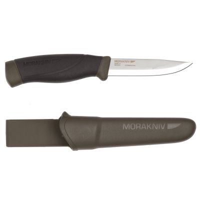 Cuţit Mora Companion, Heavy Duty MG cu lama groasă din oţel carbon, DIY/Hobby/camping