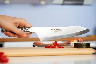 Cuțit oriental Deba 18 cm (dreptața) | Global G-7R