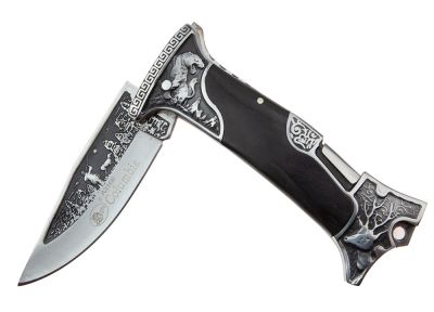 Briceag Vanatoare BHC N-064APS teaca piele naturala.
