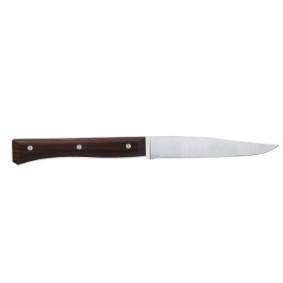 Set 4 cutite de masa, inox, 11cm, "Facette", Dark Ash - Opinel