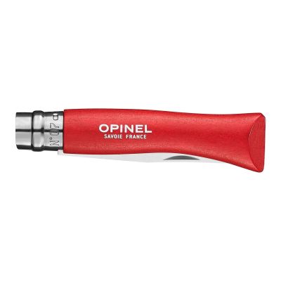 Cutit de buzunar, inox, 8cm, "My first", Red - Opinel