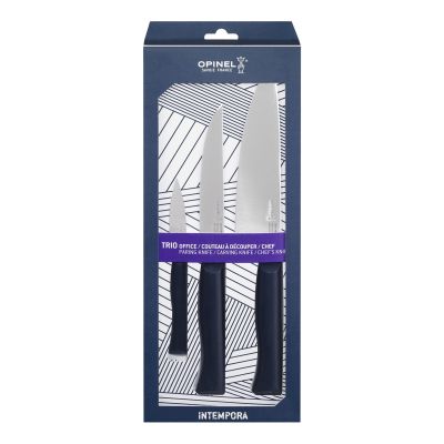 Set cutite 3 piese, inox, "Intempora" - Opinel