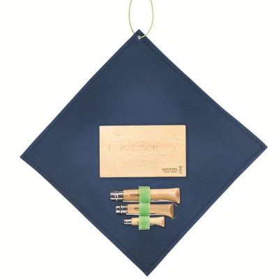 Set cutite de bucatarie, 5 piese, "Nomad Cooking" - Opinel
