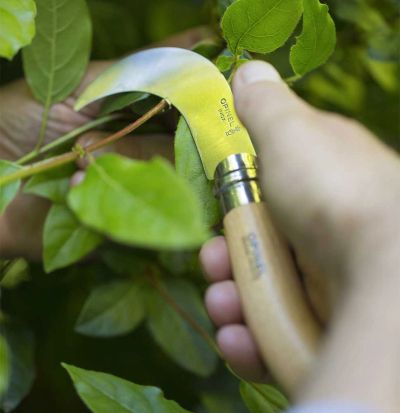 Cutit pentru gradinarit N°10, inox, 10cm - Opinel