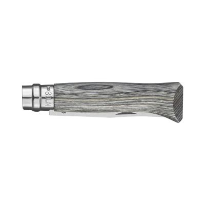 Cutit de buzunar N°08, inox, 8,5cm, "Tradition Luxe", Grey Birch - Opinel