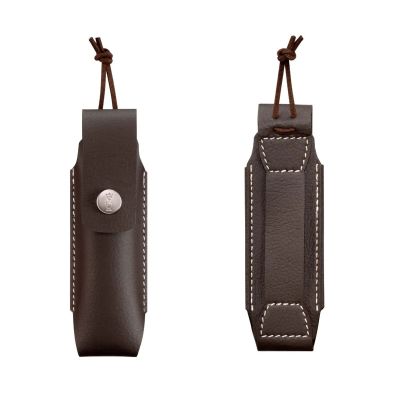 Cutit de buzunar N°10, cu teaca, inox, 10cm, "Effilé", Olive - Opinel