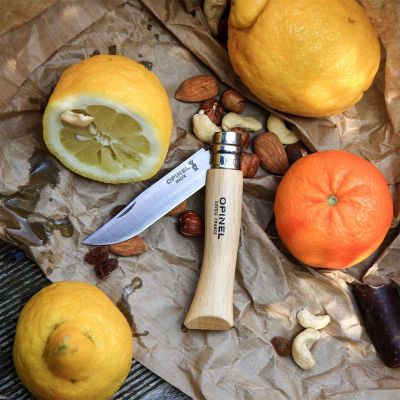 Cutit de buzunar N°07, inox, 8cm, "Tradition Inox" - Opinel