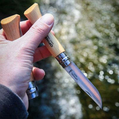 Cutit de buzunar N°07, inox, 8cm, "Tradition Inox" - Opinel