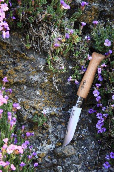 Cutit de buzunar N°09, inox, 9cm, "Tradition Inox" - Opinel