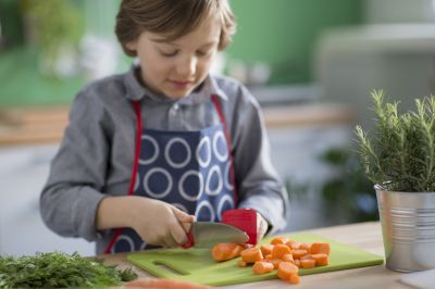 Cutitul bucatarului, inox, 10cm, "Le Petit Chef" - Opinel
