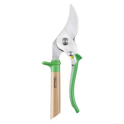 Foarfeca de gradinarit, otel inoxidabil, Verde - Opinel
