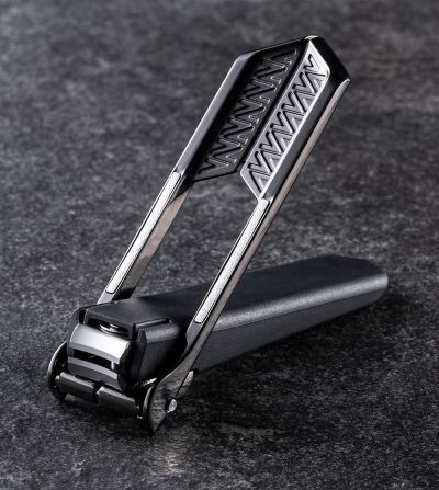 Unghiera marime M Revolver neagra din inox, Kai Japonia - Seria AUGER