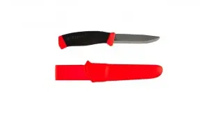 Cuţit Morakniv Companion cu lamă zimţată si varf tesit