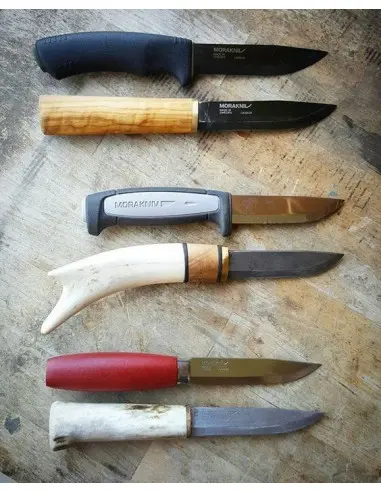 Lama Morakniv de cutit din otel carbon, No.2 Lama Morakniv de cutit din otel carbon, No.2