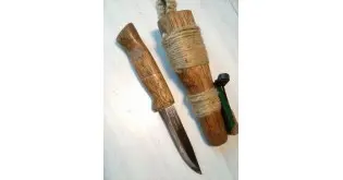 Lama Morakniv de cutit din otel laminat, No.120