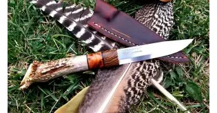 Lama Morakniv de cutit din otel laminat, No.120