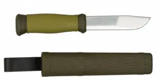 Cutit Morakniv 2000 bushcraft, verde