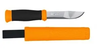 Cutit Morakniv 2000 bushcraft, portocaliu