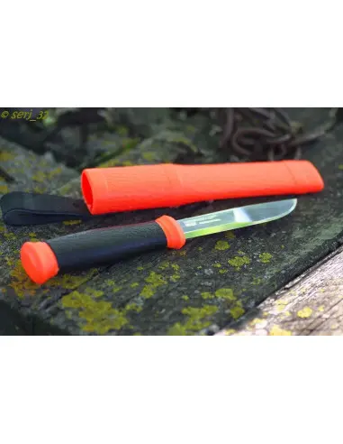 Cutit Morakniv 2000 bushcraft, portocaliu