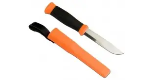 Cutit Morakniv 2000 bushcraft, portocaliu