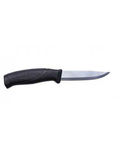 Cuţit Morakniv Companion, Heavy Duty BLACK cu lama groasă din INOX