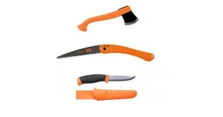 CBS96 Set topor,cutit si fierastrau Morakniv /Bahco