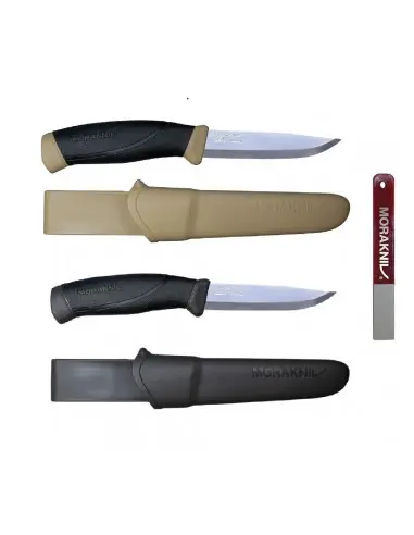 CBS 119 Set 2 cutite Morakniv bushcraft si diamant