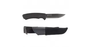 Cutit Morakniv Bushcraft Black cu teaca Tactical Black sistem Molle