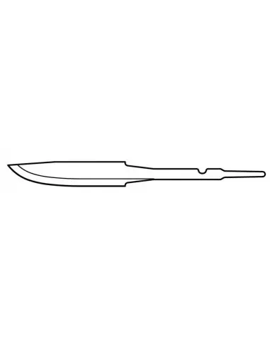 Lama Morakniv cutit Nr. 1/0 otel carbon Lama Morakniv cutit Nr. 1/0 otel carbon