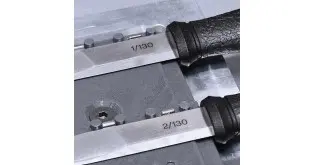 Cutit Morakniv 2000 bushcraft, BLACK EDITIE ANIVERSARA 130 ANI